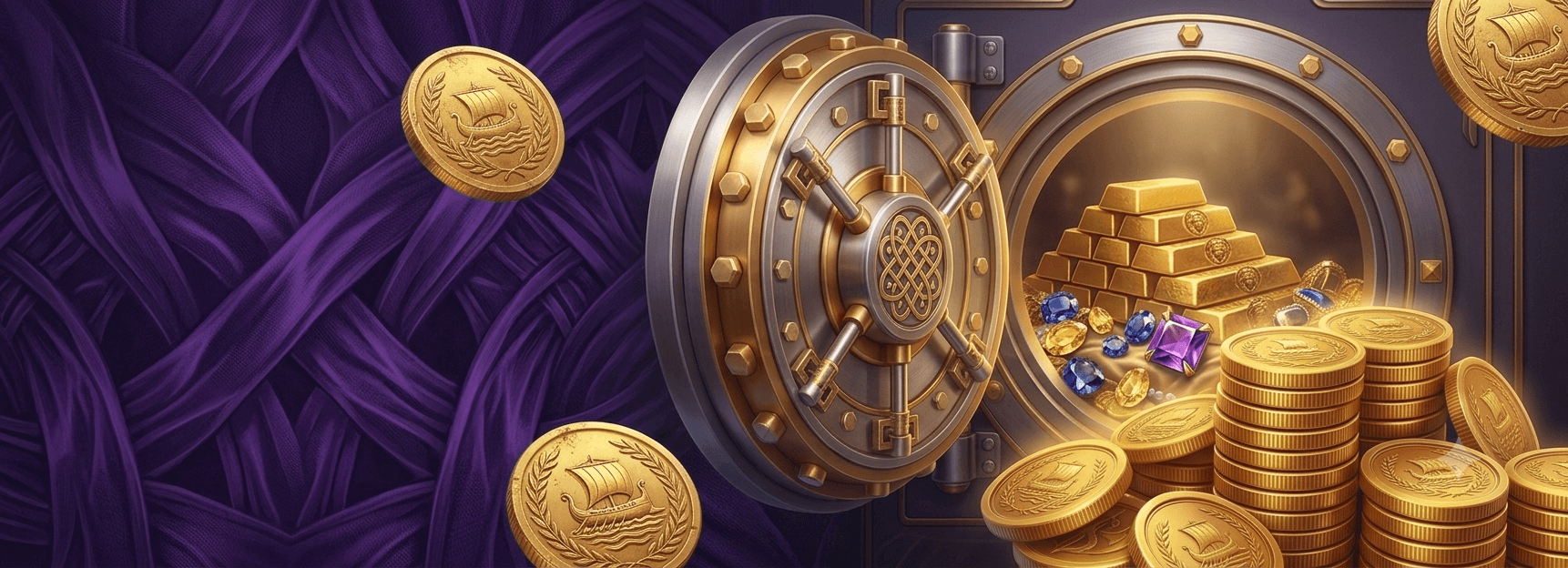 Casino ambiance — luxury roulette and gaming floor